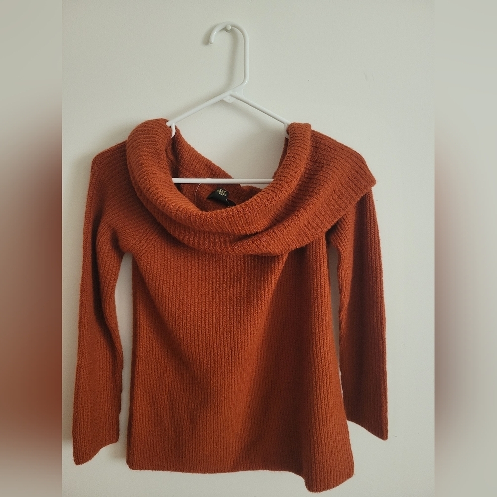 Forever 21 Cozy Knit Cowl Neck Sweater